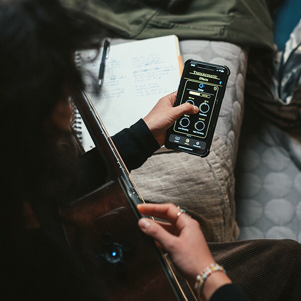Use the app to discover sound you love (Available on TAG1 C and TAS1 C)