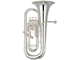 Material: Yellow brass, Finish: Silver-plated