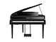 Front view of the Yamaha Clavinova CLP-865GP
