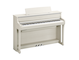 Diagonal side view of the Yamaha Clavinova CLP-875WB