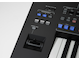 View of the joystick, assignable and articulation buttons on the Genos2 control panel