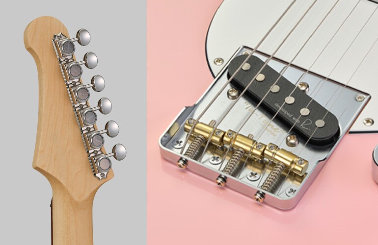 Close-up photo of the hardware of Pacifica SC Standard Plus