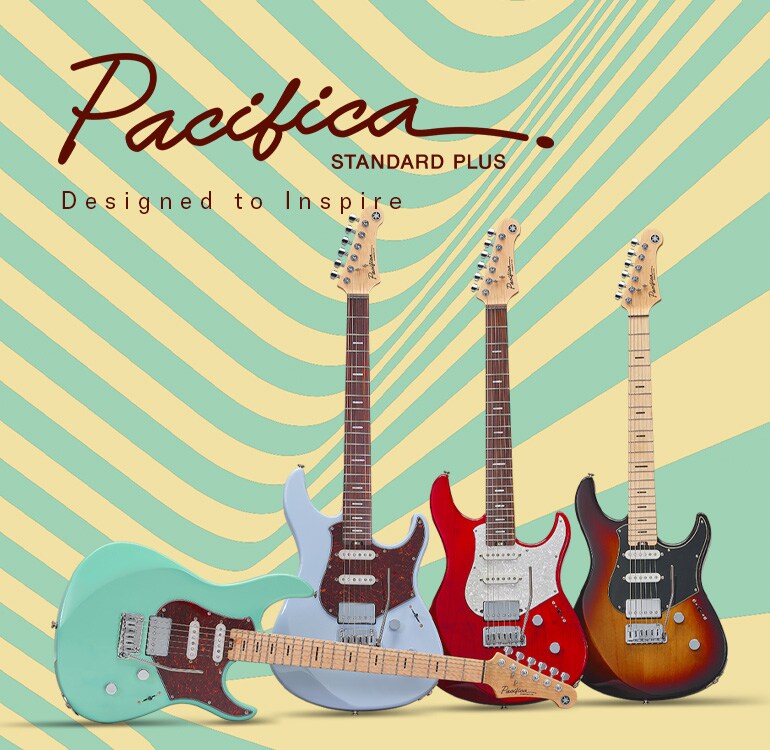 Key visual showing the four new colors of the Pacifica Standard Plus