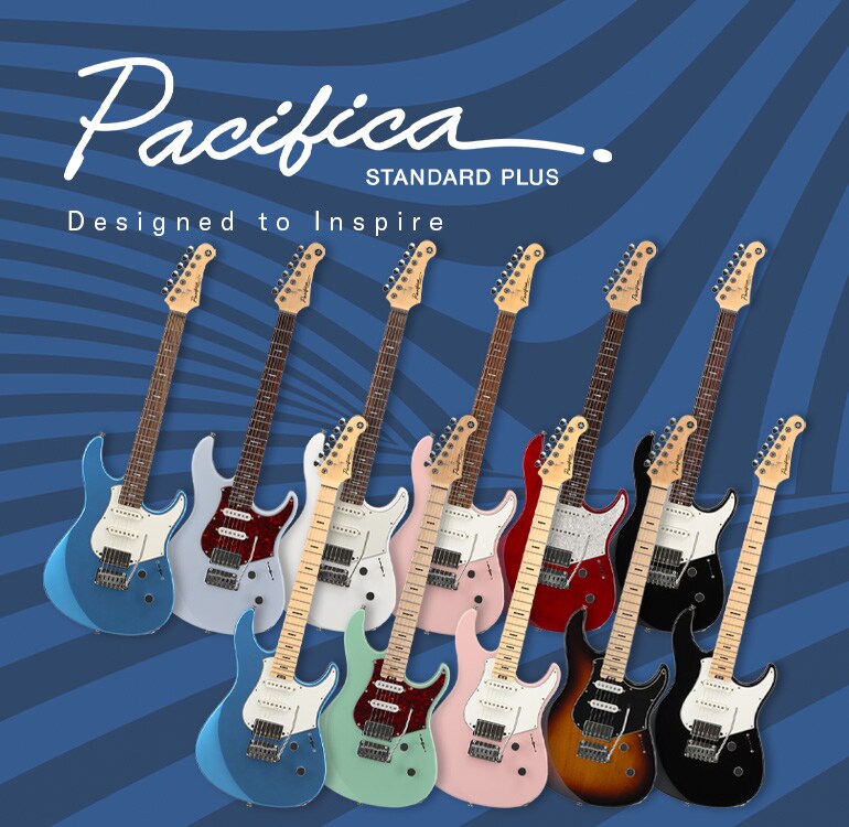 Full color lineup of the Pacifica Standard Plus 12 series