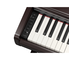 YDP-146_Dark Rosewood_keyboard_left