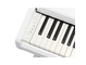 YDP-146_White_keyboard_left