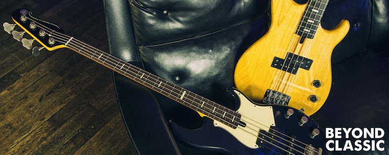 Beyond Classic. BBP34 Midnight Blue and BB1200 Natural on a leather couch. 