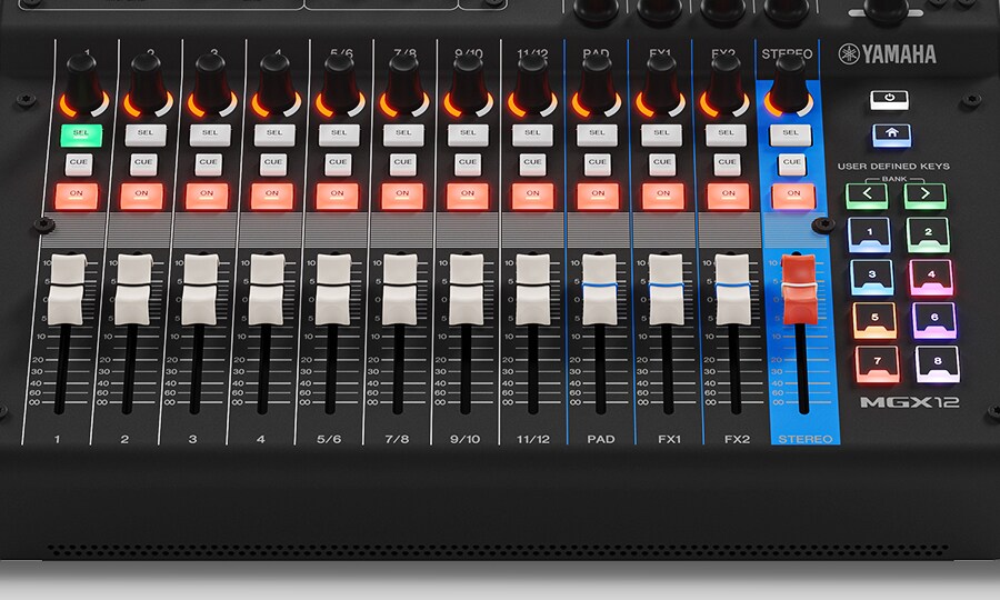 MGX12 - Overview - MGX Series - Mixers - Products - Portable PA