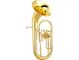 Material: Yellow brass, Finish: Clear lacquer